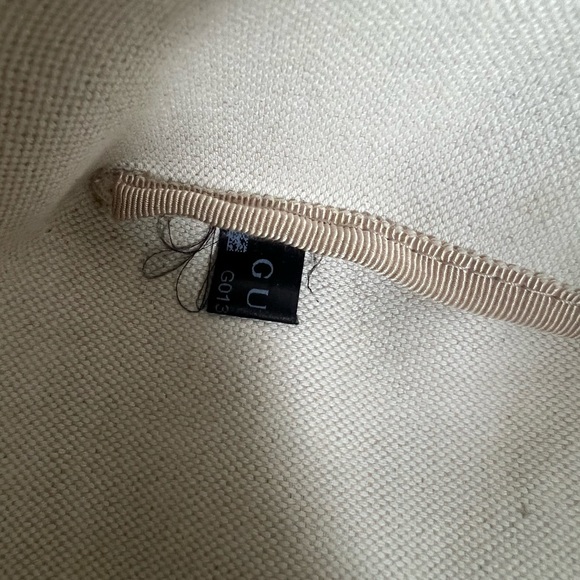 Gucci Brown Diamante Canvas Tote Bag - Picture 13 of 14